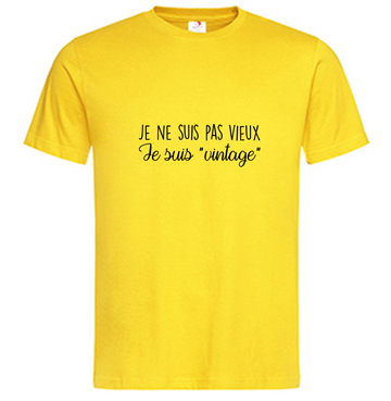 Tshirt ❋ JE NE SUIS PAS VIEUX ❋